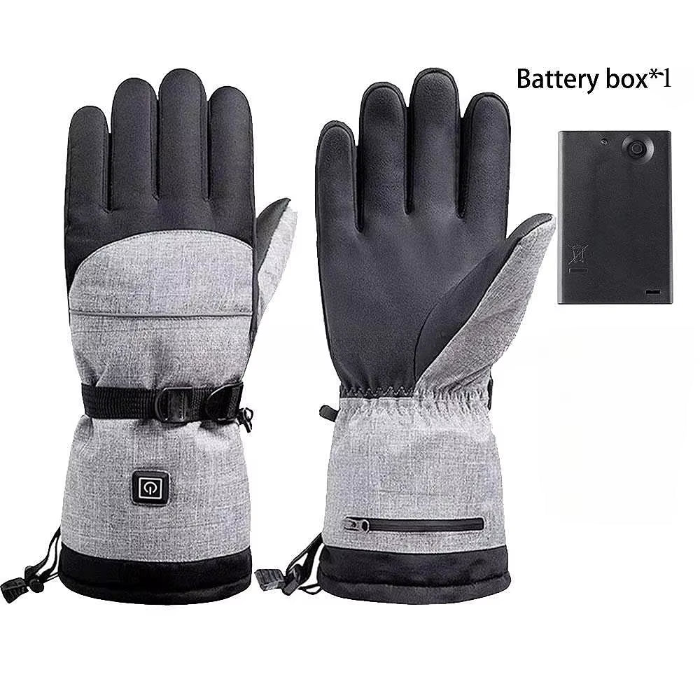 Heating Warm Gloves, Self-Heating Gloves, Waterproof Warm Gloves Skiing Motorcycle Fishing Mountaineering Winter Warm Hand Guard
