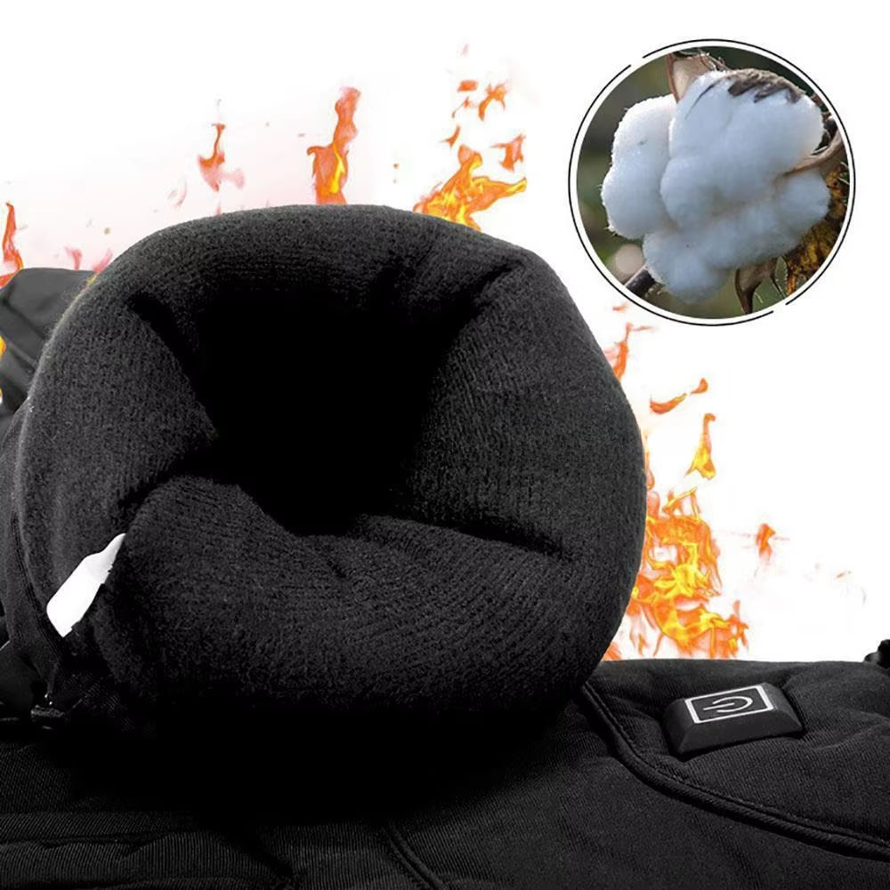 Heating Warm Gloves, Self-Heating Gloves, Waterproof Warm Gloves Skiing Motorcycle Fishing Mountaineering Winter Warm Hand Guard