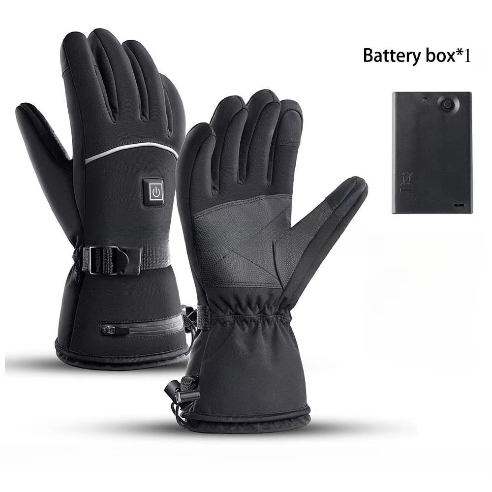 Heating Warm Gloves, Self-Heating Gloves, Waterproof Warm Gloves Skiing Motorcycle Fishing Mountaineering Winter Warm Hand Guard